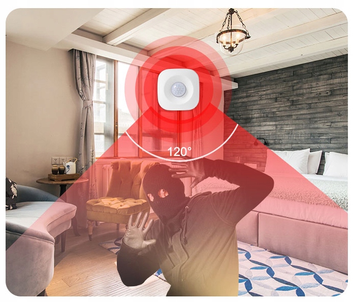 Czujnik ruchu PIR ZigBee TUYA Smart - obrazek 2